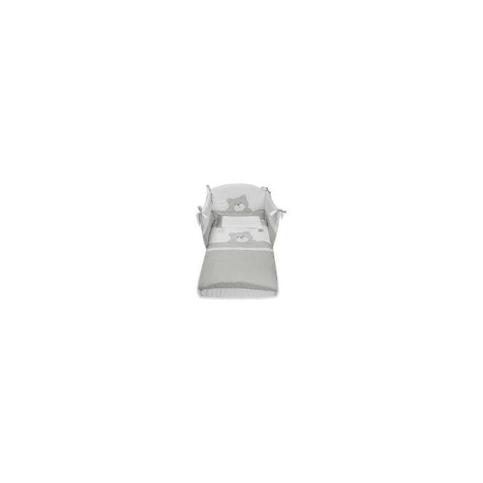 Italbaby Piumone Lettino 120 95 97 STELLINE Set 4 Pz Grey