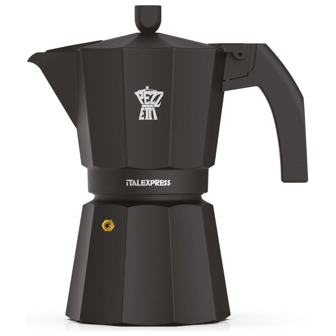 Pezzetti Caffettiera Italexpress 3T Coal Black - Yeppon
