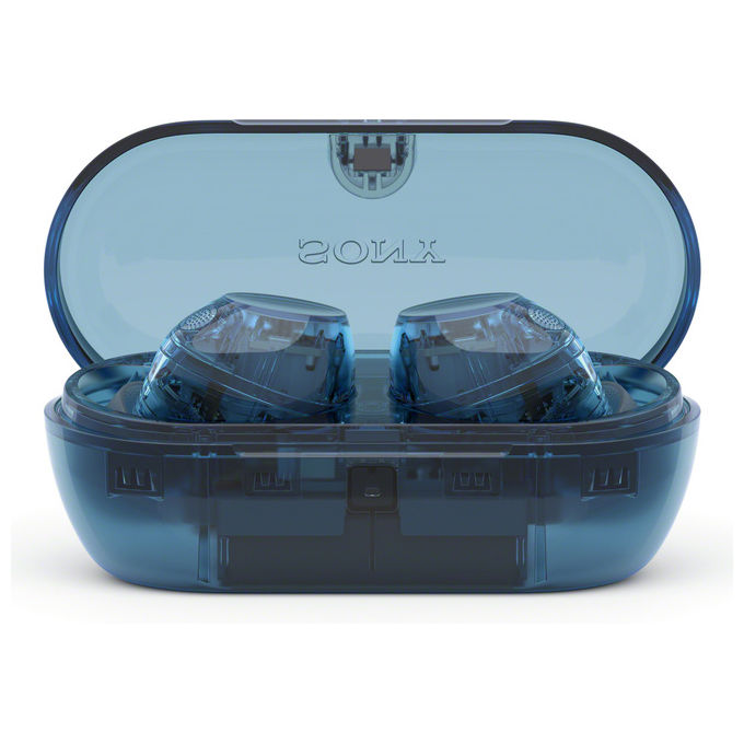 Sony WFC710N Auricolari True Wireless Bluetooth ANC Blu Glass Blue IPX4 40h