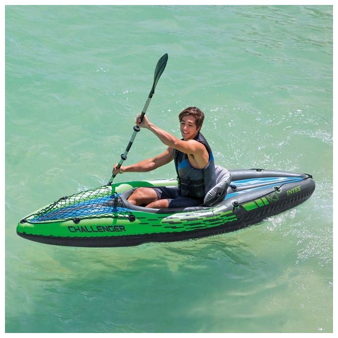 Intex Canoa Challenger K1 Kayak 274x76cm