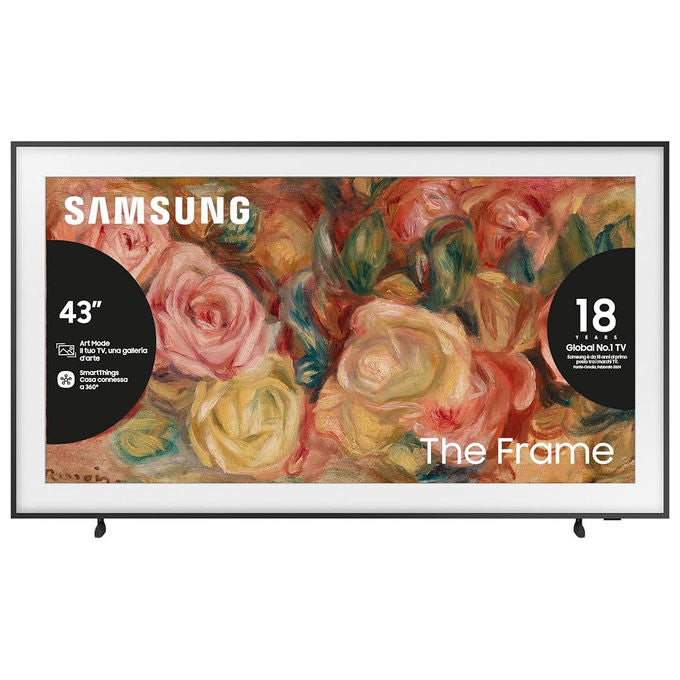 Samsung Smart TV 43 QE43LS03FAUXZT QLED 4K NQ4 AI Gen2 Processor 4K AI Upscaling Art