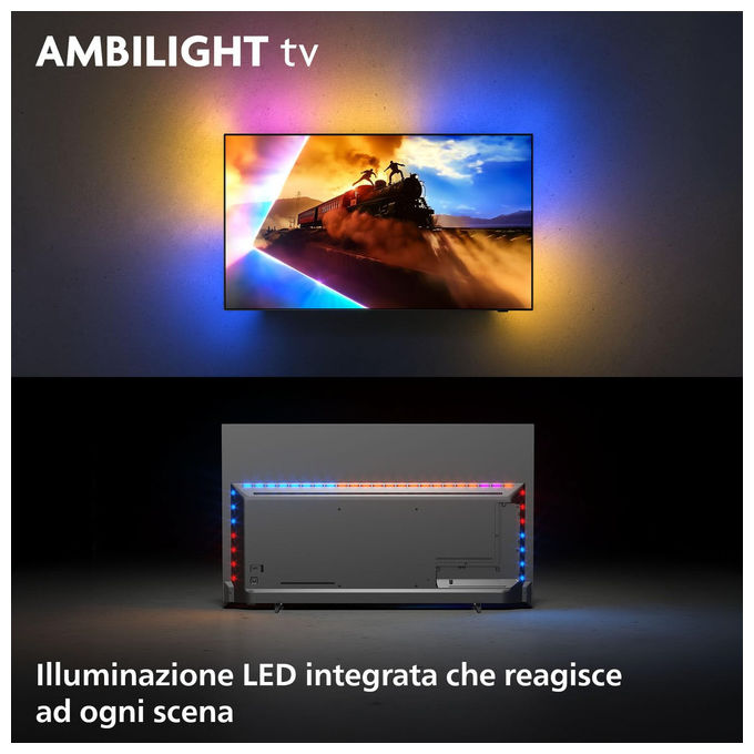 Philips OLED 55OLED770 TV Ambilight 4K 55'' P5 AI Perfect Picture Ultra HD