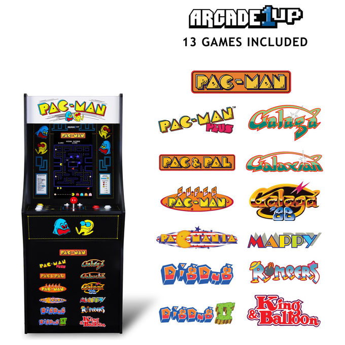 Arcade1Up PAC-MAN Classic SE Retro-Gaming Cabinet