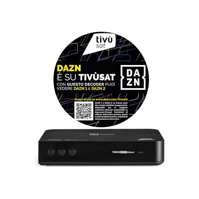 TELE System Decoder Satellitare TS9019HEVC