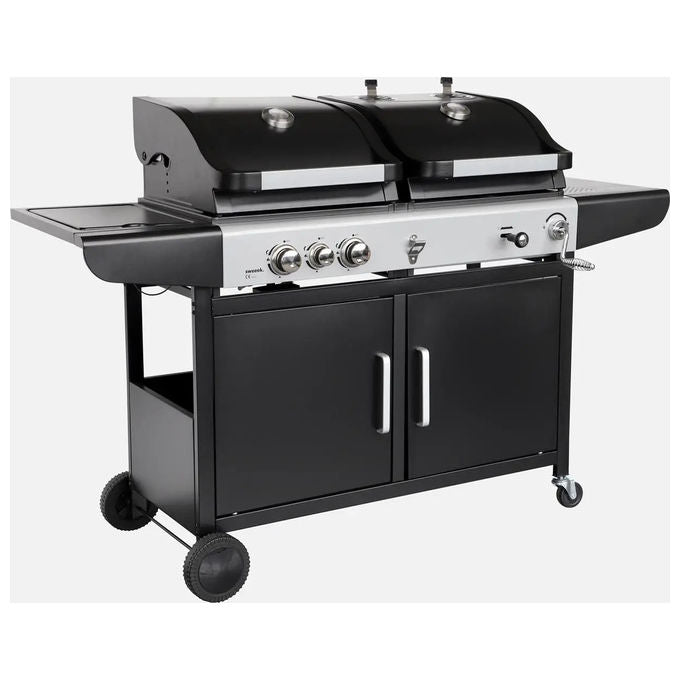 Black+Decker Barbeque Gas 3 Bruciatori e 1 Laterale