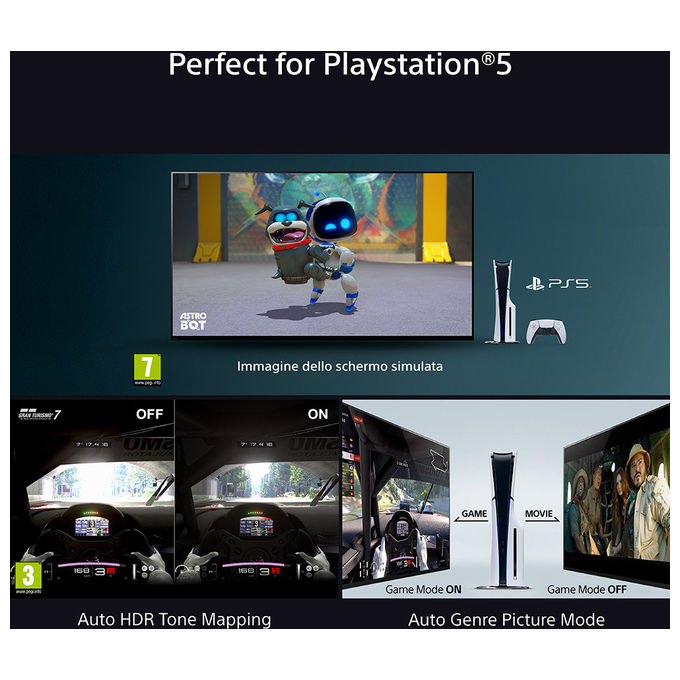 Sony K-65XR5 65'' 4K Ultra HD Smart TV Wi-Fi Nero