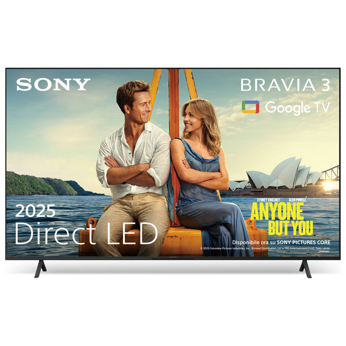 Sony K-75S3 4K Ultra HD Smart TV Wi-Fi Nero
