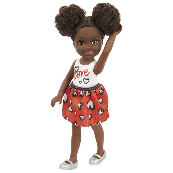 Barbie Bambola Chelsea con Vestito a Cuoricini