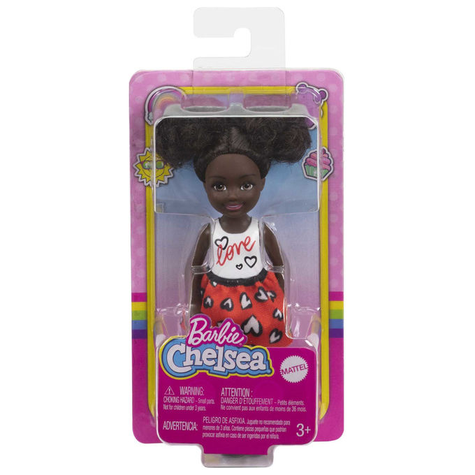 Barbie Bambola Chelsea con Vestito a Cuoricini