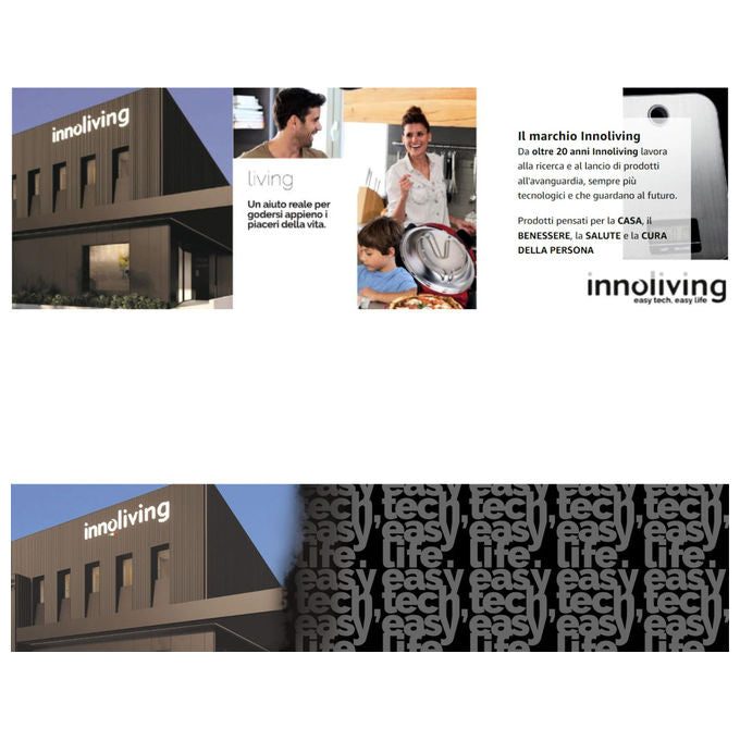 Innoliving Asciugacapelli Mini INN-612 Compatto e Pieghevole