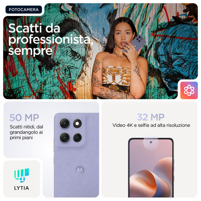 Motorola Moto G86 5G 8GB RAM 256GB Lilla'