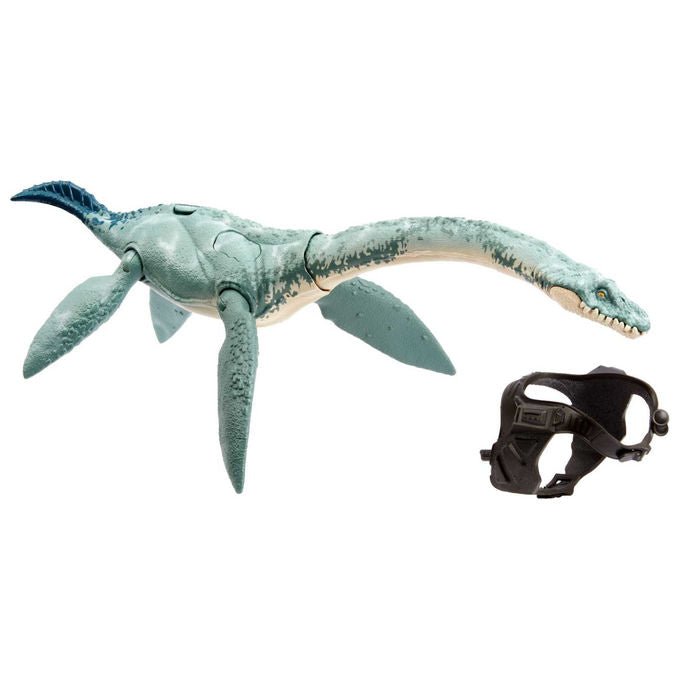 Mattel, Jurassic World, Elasmosaurus Giganti, Action Figure Dinosauro, HLP23 -HLP26  - HLP27   ASSORTITO
