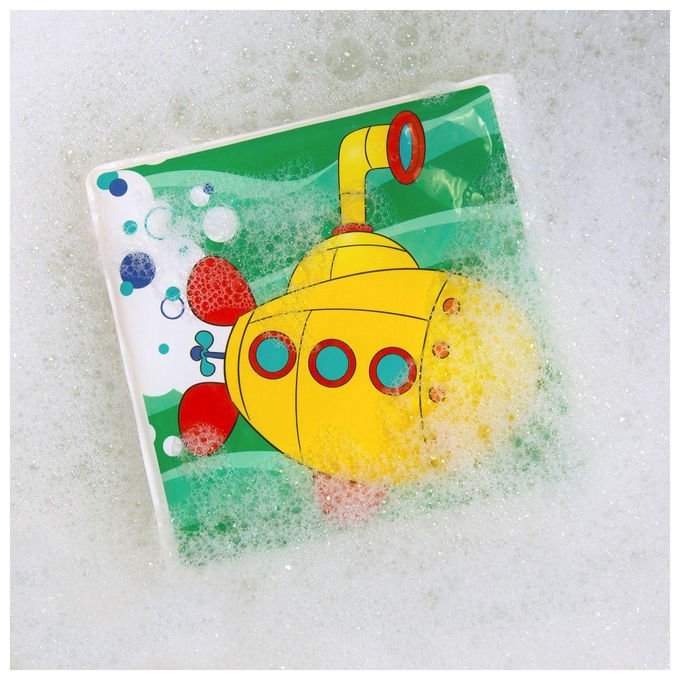Nuby, Libro Bagnetto Animali Acquatici, Impermeabile, Con Suono, Adatto Dalla Nascita