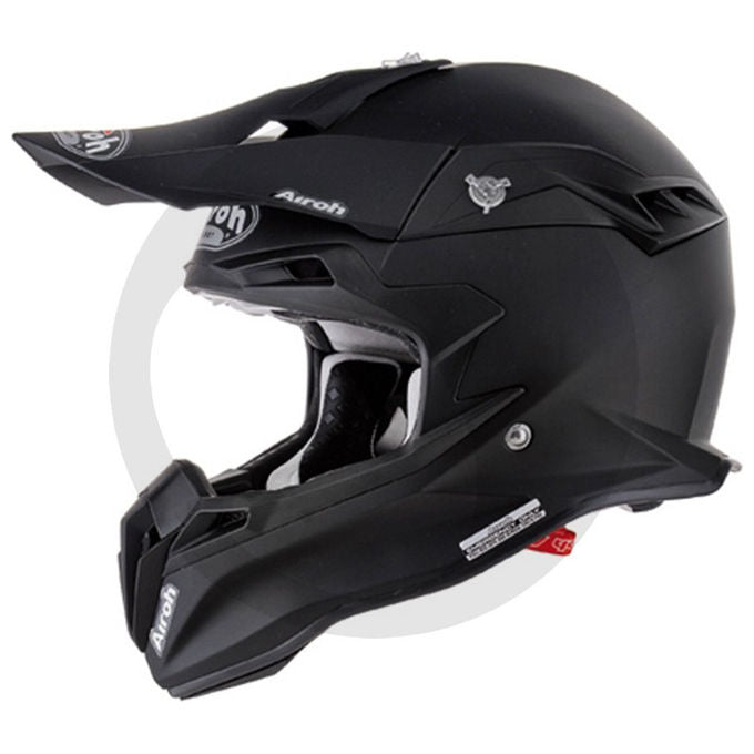 Airoh, Casco Moto Off Road Terminator Mono, Calotta in Fibre Composite, Ultraleggero