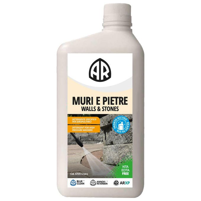 Annovi Reverberi, Detergente per Muri e Pietre, Idropulitrice, 1 Litro - Yeppon