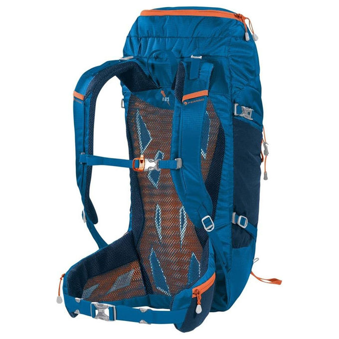 Ferrino, Zaino Trekking Agile 25, 25 Litri, Poliestere Riciclato, Blu