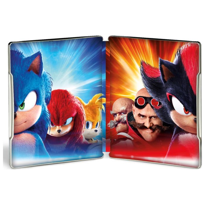 Sonic 3 Steelbook, Paramount, 4K Ultra HD, Blu-ray, Edizione Italiana