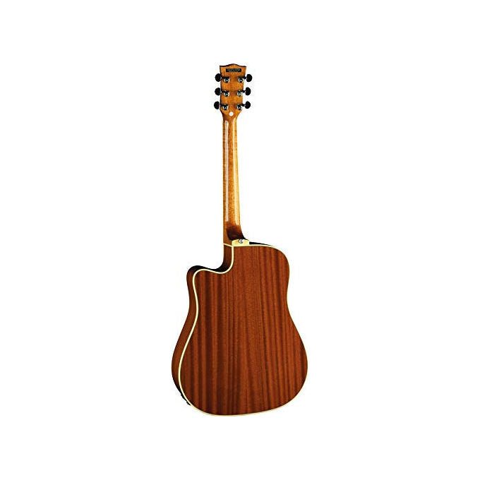 Eko, Chitarra Acustica Elettrificata Dreadnought Cutaway, Fishman Presys II, Mogano, Naturale