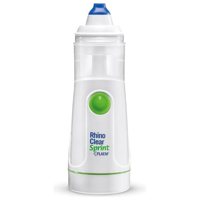 Flaem Nuova, Rhino Clear Sprint, Doccia Nasale Portatile, Lavaggio Nasale per Adulti e Bambini, Made in Italy