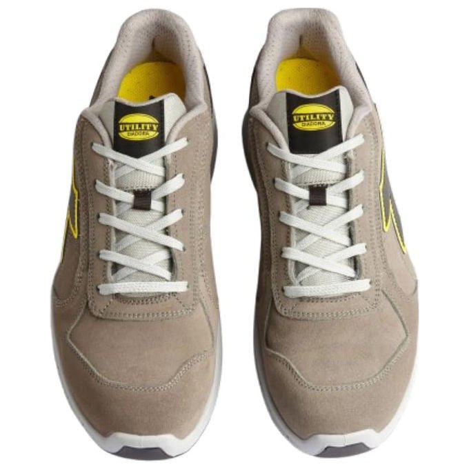 Diadora Utility, Scarpe Antinfortunistiche, S3S FO SR, Grigie, Run Net Airbox, Taglia 44