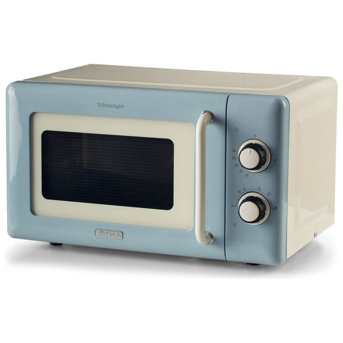 Ariete Forno Microonde Vintage Celeste 20L 800W