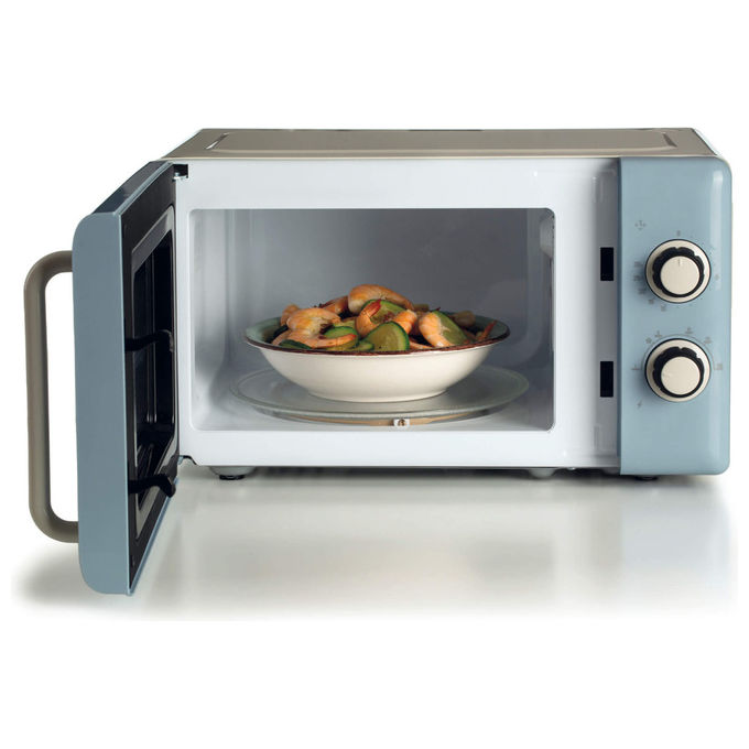 Ariete Forno Microonde Vintage Celeste 20L 800W