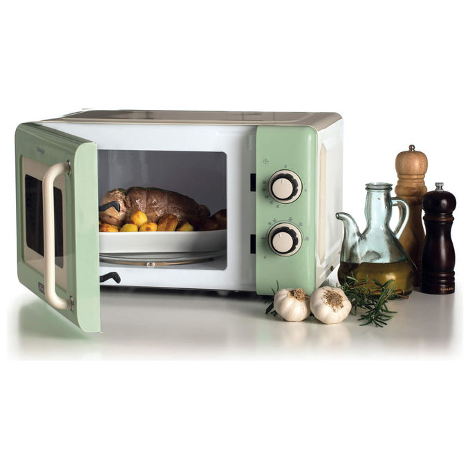 Ariete Forno a Microonde Vintage Verde 20L 800W