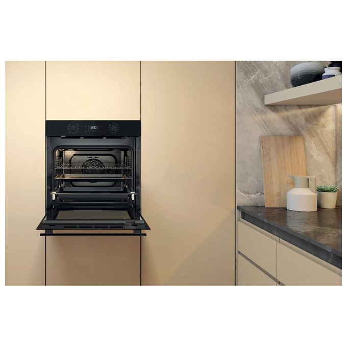 Whirlpool Forno Multifunzione OMR58HU1B Inox 71Lt 12 Funzioni