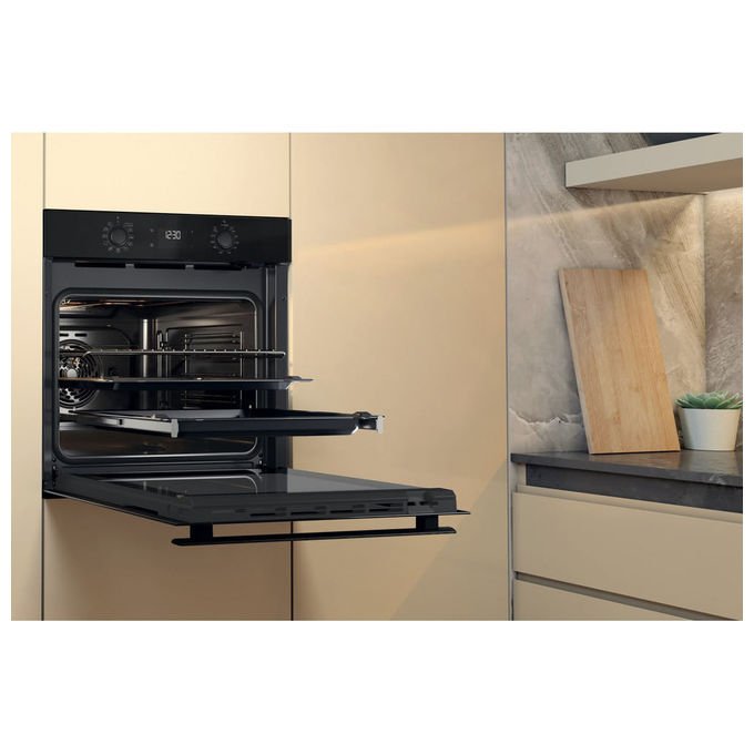 Whirlpool Forno Multifunzione OMR58HU1B Inox 71Lt 12 Funzioni