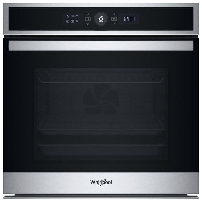 Whirlpool Forno multifunzione Inox 17 funzioni Pizza310° Cook4 Steam+