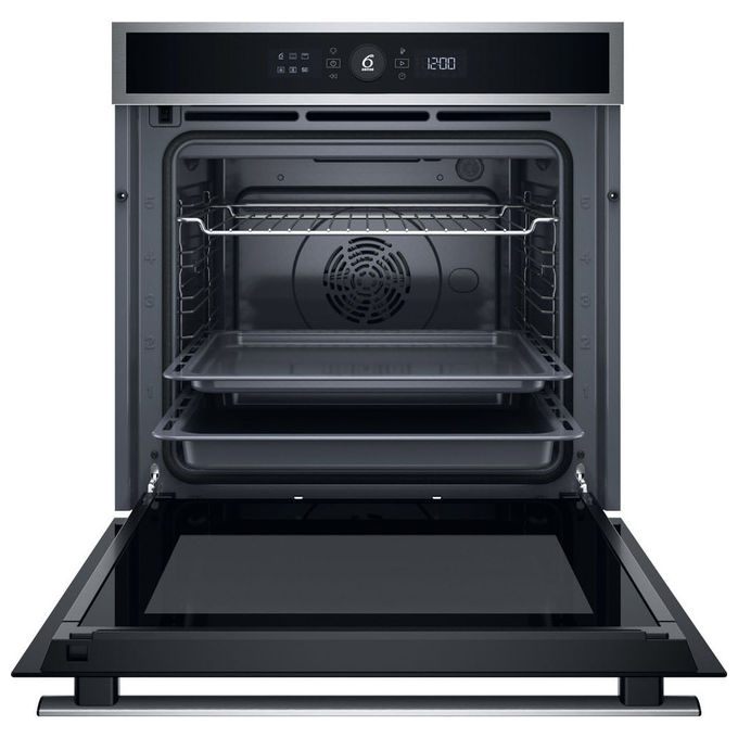 Whirlpool Forno multifunzione Inox 17 funzioni Pizza310° Cook4 Steam+
