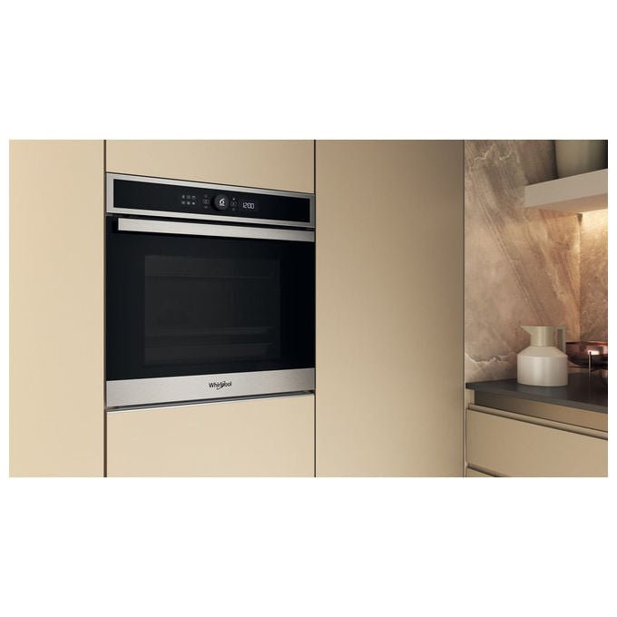 Whirlpool Forno multifunzione Inox 17 funzioni Pizza310° Cook4 Steam+