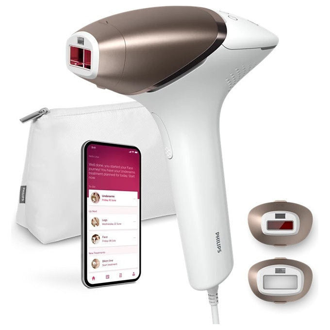 Philips epilatore luce pulsata ipl lumea prestige bri945-00 senseiq viso corpo serie 8000
