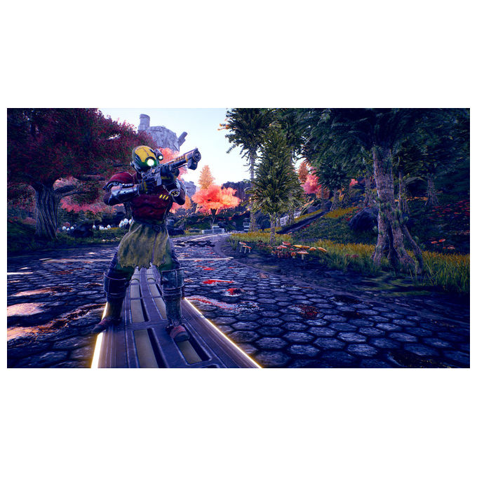 The outer worlds videogioco di ruolo fantascientifico per ps4 giocatore singolo pegi 18