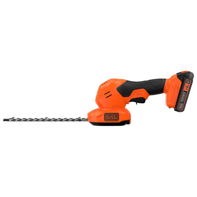 Black + Decker tagliasiepi e cesoia a batteria 18v bcss18d1 2 in 1
