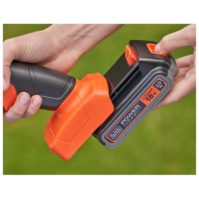 Black + Decker tagliasiepi e cesoia a batteria 18v bcss18d1 2 in 1