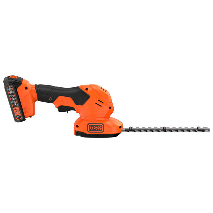 Black + Decker tagliasiepi e cesoia a batteria 18v bcss18d1 2 in 1