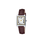 Casio orologio donna vintage analogico quarzo ltpb150l7b2ef pelle marrone acciaio bicolore