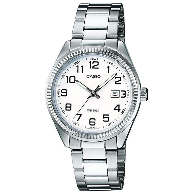 Casio orologio da donna acciaio inox resistente acqua 50m ltp 1302pd 7bvef