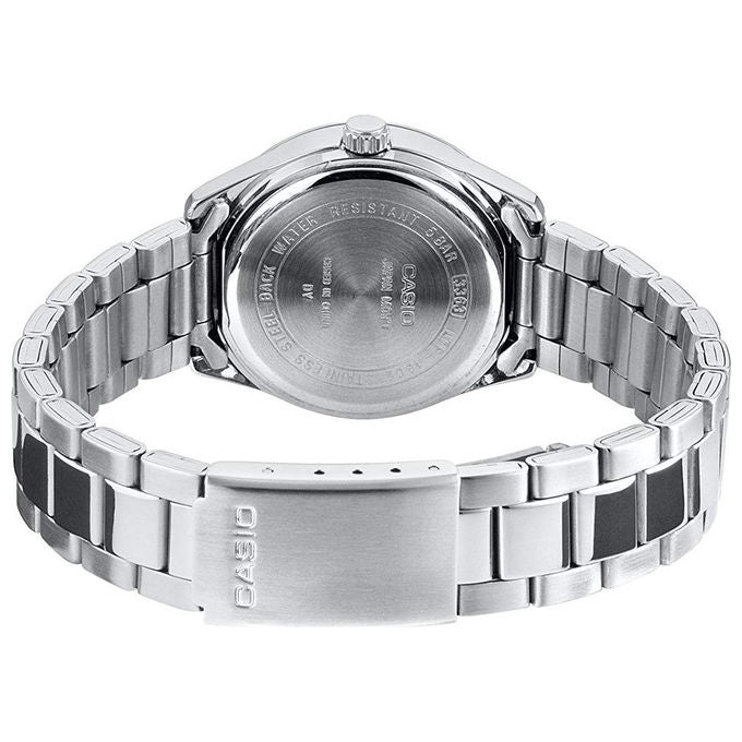 Casio orologio da donna acciaio inox resistente acqua 50m ltp 1302pd 7bvef