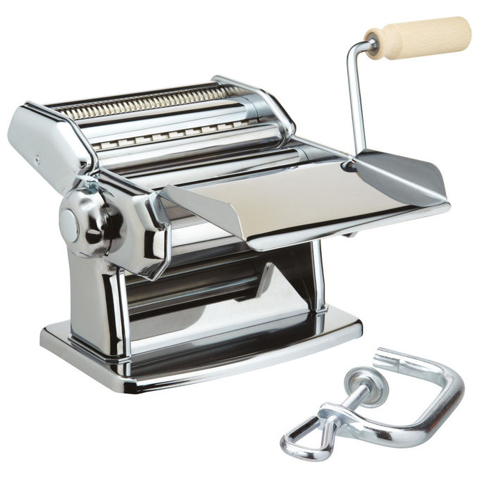 Imperia ipasta classica macchina per pasta manuale acciaio cromato 6 spessori mod 4100
