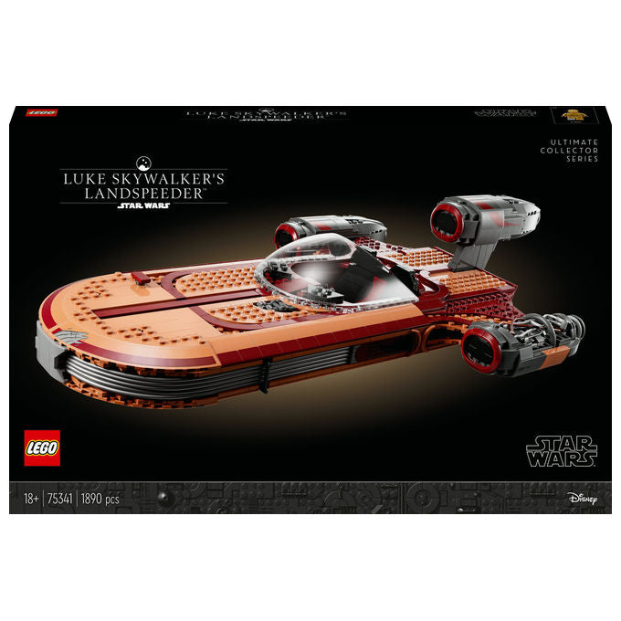 Lego Star Wars Landspeeder di Luke Skywalker 75341 set da costruzione 1890 pezzi 18+