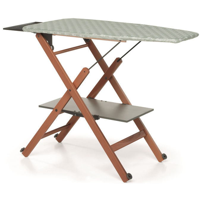 Foppapedretti asse da stiro Assai Evo 102x49cm regolabile ripiegabile legno noce