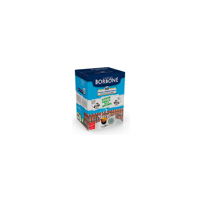Caffe Borbone cialde decaffeinato ESE 44mm miscela dek 50 pezzi compatibile