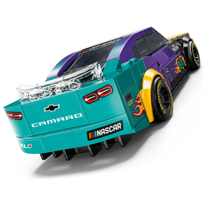 Lego 76935 Speed Champions Set Costruzione NASCAR Next Gen Chevrolet Camaro ZL1 328 Pezzi