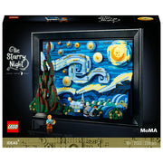 LEGO Ideas set costruzione 3D notte stellata di Van Gogh 2316 pezzi per adulti 21333