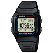 Casio orologio digitale sportivo W800H1AVES impermeabile 100m nero resina unisex
