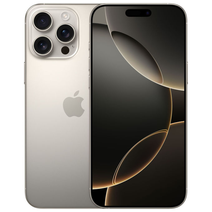 Apple iPhone 16 Pro Max 256GB 6.9 pollici Titanio Naturale 5G iOS 18 smartphone