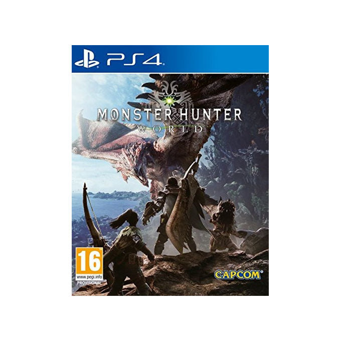 Monster Hunter World videogioco azione avventura per PlayStation 4 edizione standard