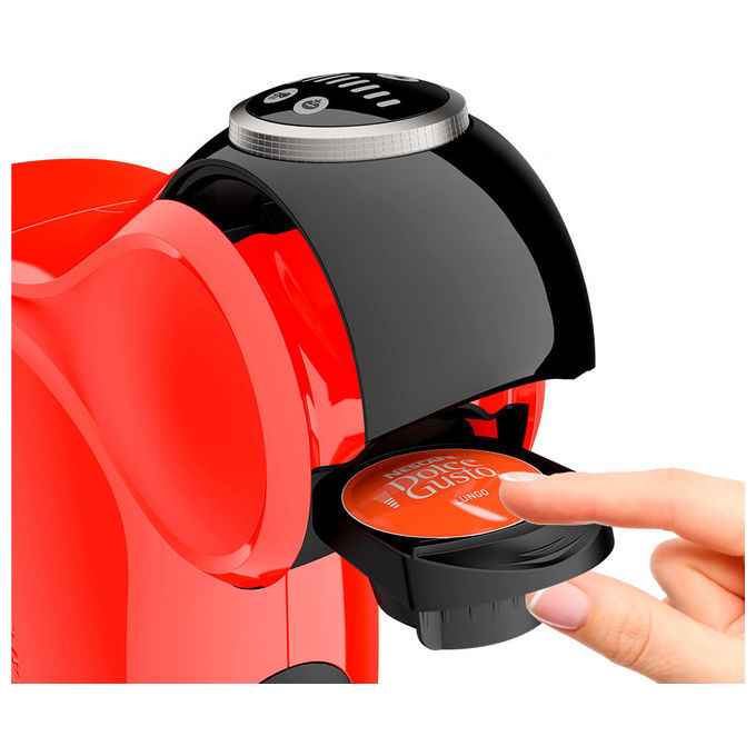 De longhi Genio S plus edg315r macchina caffe dolce gusto automatica rossa nera